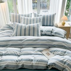 4Pcs Cotton Linen Japan | Set Cotton Đũi Nhật 4 Món Tiêu Chuẩn | ID 4PCSMUJPCLINENID03