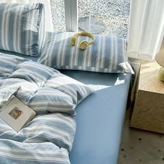 4Pcs Cotton Linen Japan | Set Cotton Đũi Nhật 4 Món Tiêu Chuẩn | ID 4PCSMUJPCLINENID03