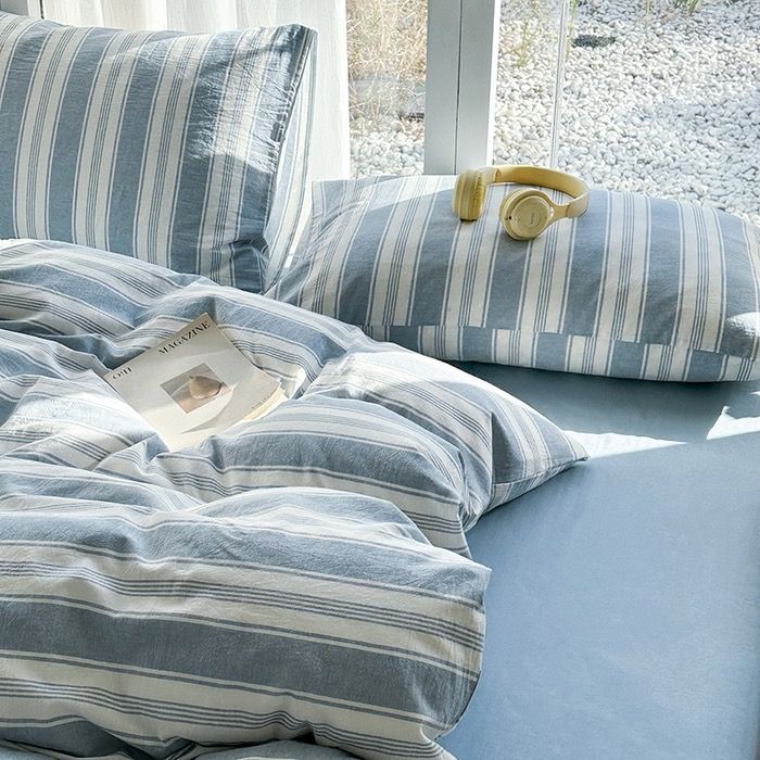 4Pcs Cotton Linen Japan | Set Cotton Đũi Nhật 4 Món Tiêu Chuẩn | ID 4PCSMUJPCLINENID03