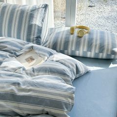 4Pcs Cotton Linen Japan | Set Cotton Đũi Nhật 4 Món Tiêu Chuẩn | ID 4PCSMUJPCLINENID03
