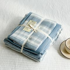4Pcs Cotton Linen Japan | Set Cotton Đũi Nhật 4 Món Tiêu Chuẩn | ID 4PCSMUJPCLINENID03