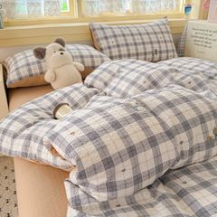 4Pcs PreCloud Linen | Set Đũi Xu Kem Style trẻ trung hiện đại | ID 4PCSPRECLOUD29