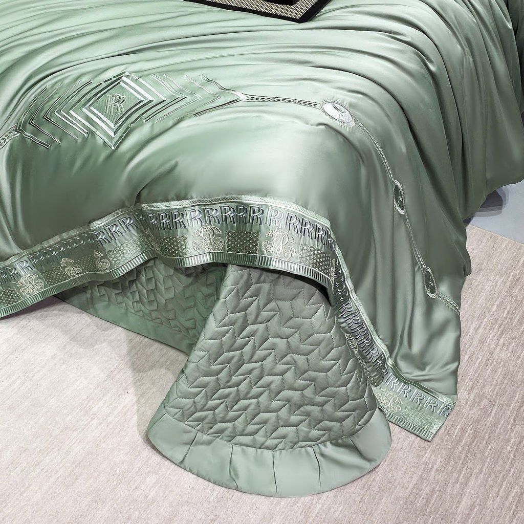 BCG TENCEL LENZING MARKJACOB NEW 2025 MELISSA AVOCADO GREEN COLOR CHẦN PHỦ FREESIZE
