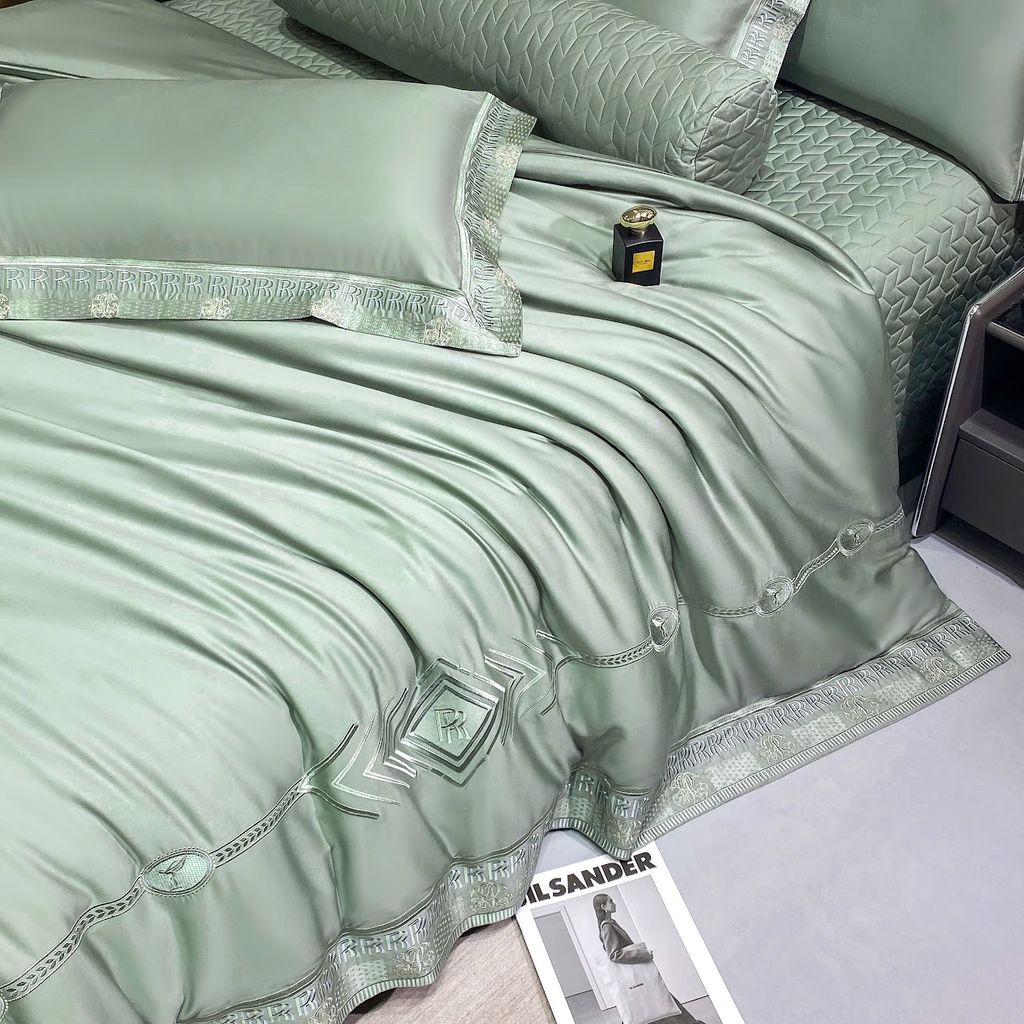 BCG TENCEL LENZING MARKJACOB NEW 2025 MELISSA AVOCADO GREEN COLOR CHẦN PHỦ FREESIZE