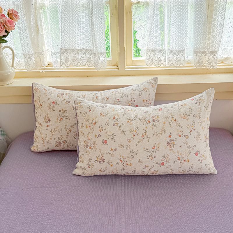 4Pcs PreCloud Linen | Set Đũi Xu Kem Style trẻ trung hiện đại | ID 4PCSPRECLOUD32