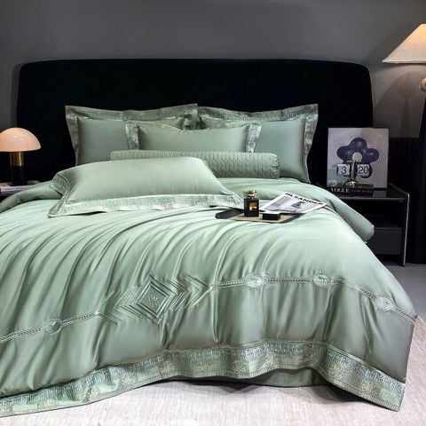 BCG TENCEL LENZING MARKJACOB NEW 2025 MELISSA AVOCADO GREEN COLOR CHẦN PHỦ FREESIZE