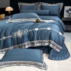 BCG TENCEL LENZING MARKJACOB NEW 2025 MELISSA DARK BLUE COLOR CHẦN PHỦ FREESIZE