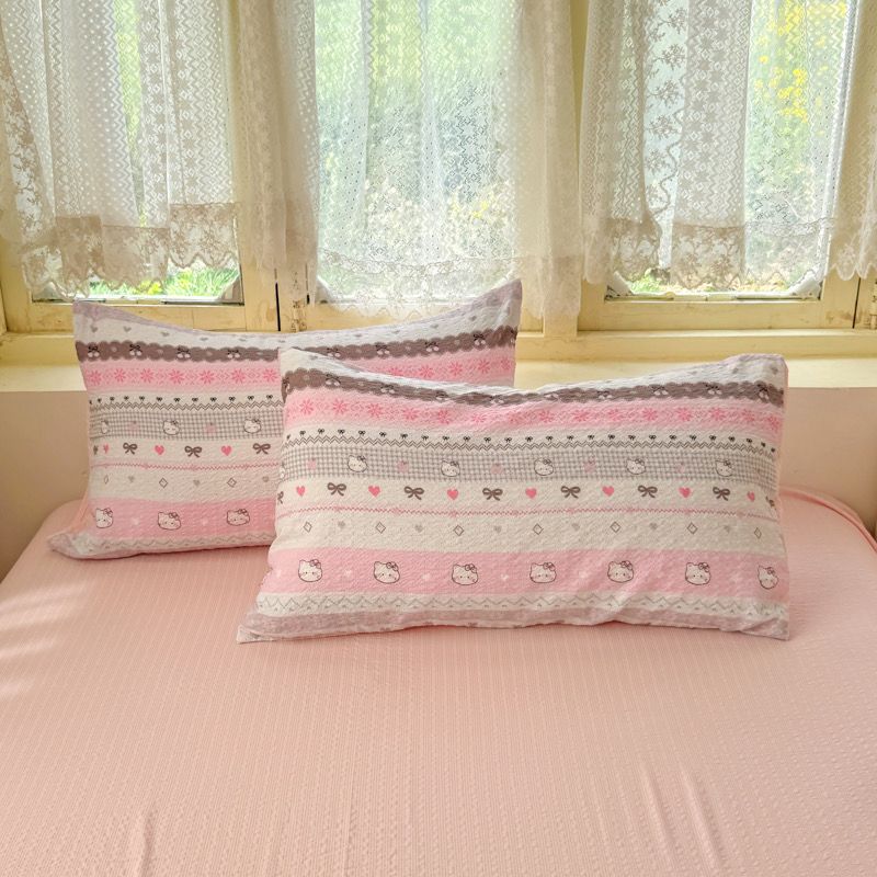 4Pcs PreCloud Linen | Set Đũi Xu Kem Style trẻ trung hiện đại | ID 4PCSPRECLOUD35
