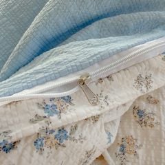 4Pcs PreCloud Linen | Set Đũi Xu Kem Style trẻ trung hiện đại | ID 4PCSPRECLOUD38