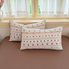4Pcs PreCloud Linen | Set Đũi Xu Kem Style trẻ trung hiện đại | ID 4PCSPRECLOUD39