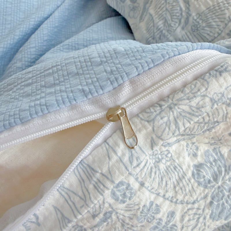 4Pcs PreCloud Linen | Set Đũi Xu Kem Style trẻ trung hiện đại | ID 4PCSPRECLOUD41