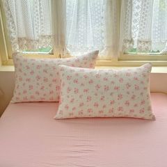 4Pcs PreCloud Linen | Set Đũi Xu Kem Style trẻ trung hiện đại | ID 4PCSPRECLOUD42