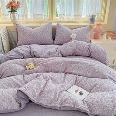 4Pcs PreCloud Linen | Set Đũi Xu Kem Style trẻ trung hiện đại | ID 4PCSPRECLOUD45