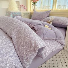 4Pcs PreCloud Linen | Set Đũi Xu Kem Style trẻ trung hiện đại | ID 4PCSPRECLOUD45