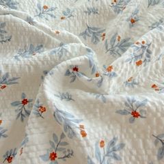 4Pcs PreCloud Linen | Set Đũi Xu Kem Style trẻ trung hiện đại | ID 4PCSPRECLOUD34