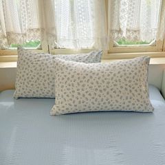 4Pcs PreCloud Linen | Set Đũi Xu Kem Style trẻ trung hiện đại | ID 4PCSPRECLOUD34