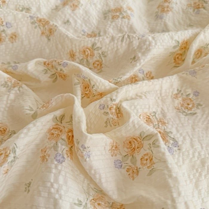4Pcs PreCloud Linen | Set Đũi Xu Kem Style trẻ trung hiện đại | ID 4PCSPRECLOUD50