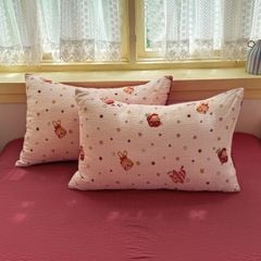 4Pcs PreCloud Linen | Set Đũi Xu Kem Style trẻ trung hiện đại | ID 4PCSPRECLOUD51
