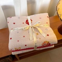 4Pcs PreCloud Linen | Set Đũi Xu Kem Style trẻ trung hiện đại | ID 4PCSPRECLOUD51