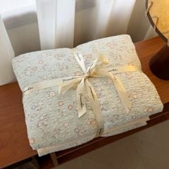 4Pcs PreCloud Linen | Set Đũi Xu Kem Style trẻ trung hiện đại | ID 4PCSPRECLOUD43