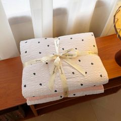 4Pcs PreCloud Linen | Set Đũi Xu Kem Style trẻ trung hiện đại | ID 4PCSPRECLOUD33
