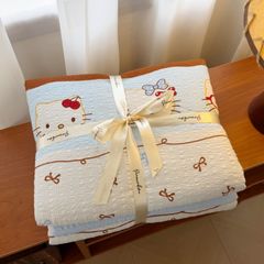 4Pcs PreCloud Linen | Set Đũi Xu Kem Style trẻ trung hiện đại | ID 4PCSPRECLOUD36