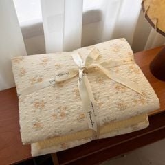 4Pcs PreCloud Linen | Set Đũi Xu Kem Style trẻ trung hiện đại | ID 4PCSPRECLOUD50