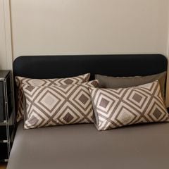 4Pcs Cotton 40s 130*70 gram/inch | Cotton Digital Printing Cover BedSet | ID COTTON4PCS025COLOR017