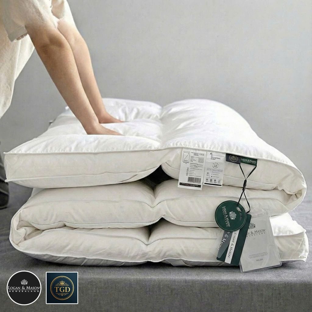 Logan&Mason Topper Microfiber Luxe Ultra Soft | Topper Khách Sạn Cao Cấp T233 Lông Vũ Nhân Tạo | ID: LMTOPPERMICRO