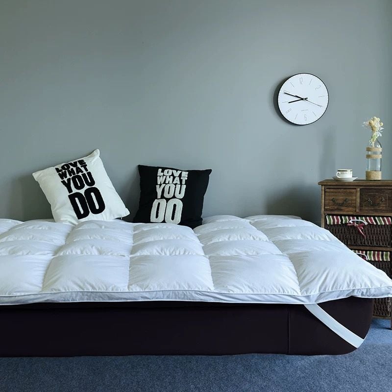 Topper khách sạn cao cấp Vải Cotton T233 chần bông Microfiber