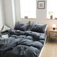 4Pcs Cotton Linen Japan | Set Cotton Đũi Nhật 4 Món Tiêu Chuẩn | ID 4PCSMUJPCLINENID04