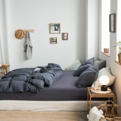 4Pcs Cotton Linen Japan | Set Cotton Đũi Nhật 4 Món Tiêu Chuẩn | ID 4PCSMUJPCLINENID04
