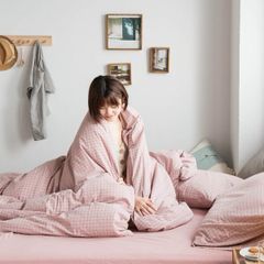 4Pcs Cotton Linen Japan | Set Cotton Đũi Nhật 4 Món Tiêu Chuẩn | ID 4PCSMUJPCLINENID05
