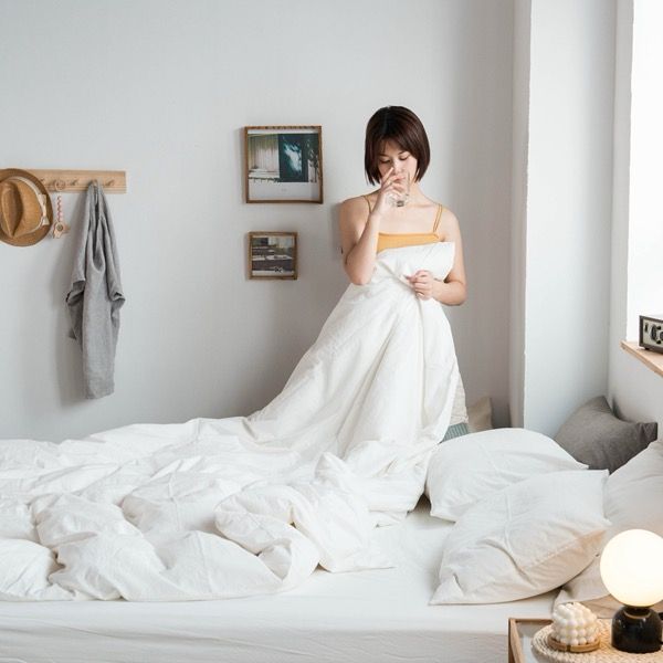 4Pcs Cotton Linen Japan | Set Cotton Đũi Nhật 4 Món Tiêu Chuẩn | ID 4PCSMUJPCLINENID07