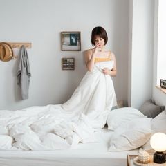 4Pcs Cotton Linen Japan | Set Cotton Đũi Nhật 4 Món Tiêu Chuẩn | ID 4PCSMUJPCLINENID07