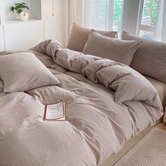 4Pcs Cotton Linen Japan | Set Cotton Đũi Nhật 4 Món Tiêu Chuẩn | ID 4PCSMUJPCLINENID09