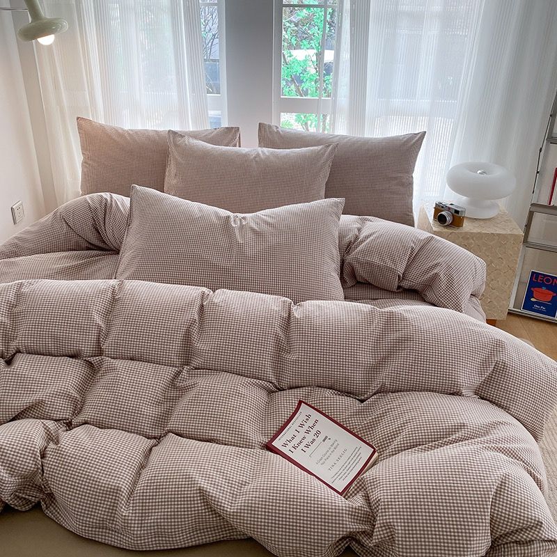 4Pcs Cotton Linen Japan | Set Cotton Đũi Nhật 4 Món Tiêu Chuẩn | ID 4PCSMUJPCLINENID09