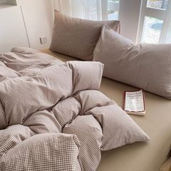 4Pcs Cotton Linen Japan | Set Cotton Đũi Nhật 4 Món Tiêu Chuẩn | ID 4PCSMUJPCLINENID09