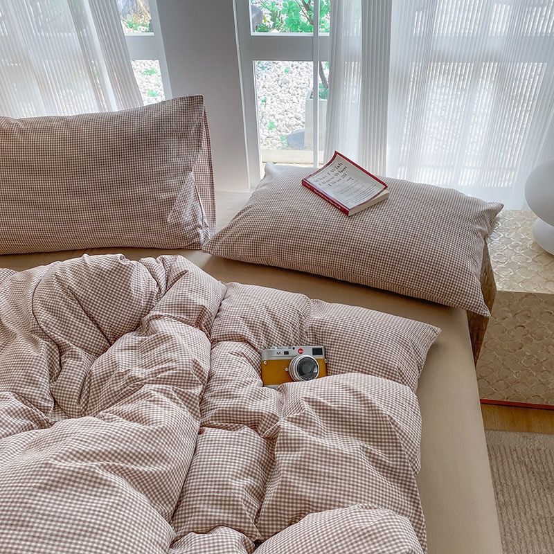 4Pcs Cotton Linen Japan | Set Cotton Đũi Nhật 4 Món Tiêu Chuẩn | ID 4PCSMUJPCLINENID09