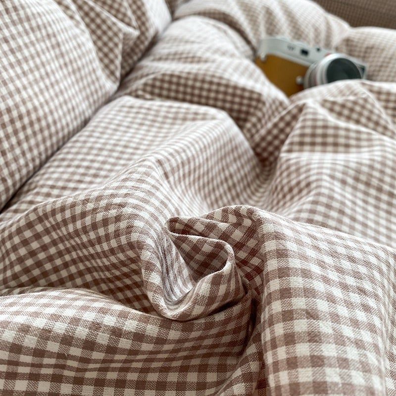 4Pcs Cotton Linen Japan | Set Cotton Đũi Nhật 4 Món Tiêu Chuẩn | ID 4PCSMUJPCLINENID09