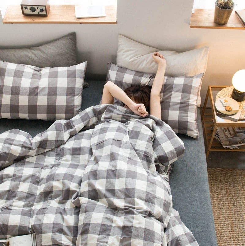 4Pcs Cotton Linen Japan | Set Cotton Đũi Nhật 4 Món Tiêu Chuẩn | ID 4PCSMUJPCLINENID10