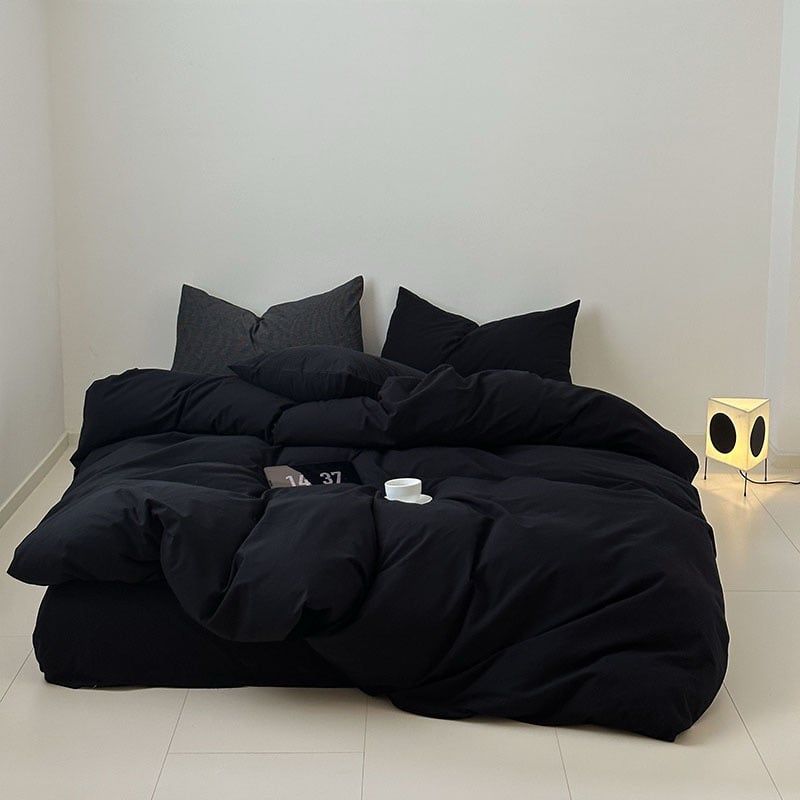 4Pcs Cotton Linen Japan | Set Cotton Đũi Nhật 4 Món Tiêu Chuẩn | ID 4PCSMUJPCLINENID11