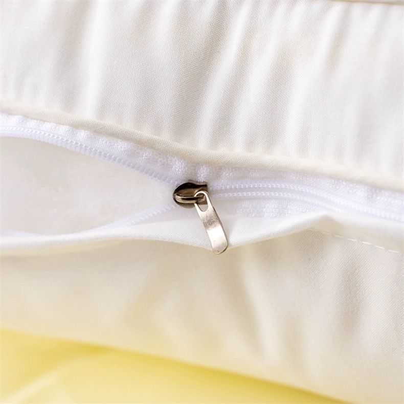 RUỘT GỐI ĐỊNH HÌNH COOLGEL LATEX THÊU HỌA GẤU TRẮNG BẮC CỰC SIZE 48*74CM