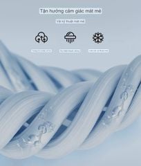 RUỘT GỐI ĐỊNH HÌNH COOLGEL LATEX THÊU HỌA GẤU TRẮNG BẮC CỰC SIZE 48*74CM