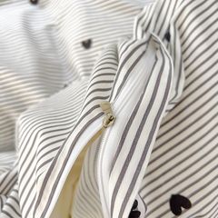 4Pcs Cotton 40s 130*70 gram/inch | Cotton Digital Printing Cover BedSet | ID COTTON4PCS025COLOR020