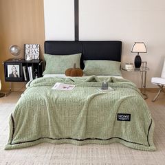 Home Text Wool Blanket | Chăn lông cừu dệt nổi 3D (1,6kg) | New 8 Color