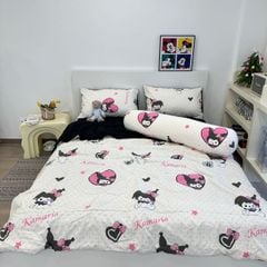 Bộ Chăn Ga Cotton Linen Dành cho bé Hoạ KUMORI ngộ nghĩnh của MARK HOME