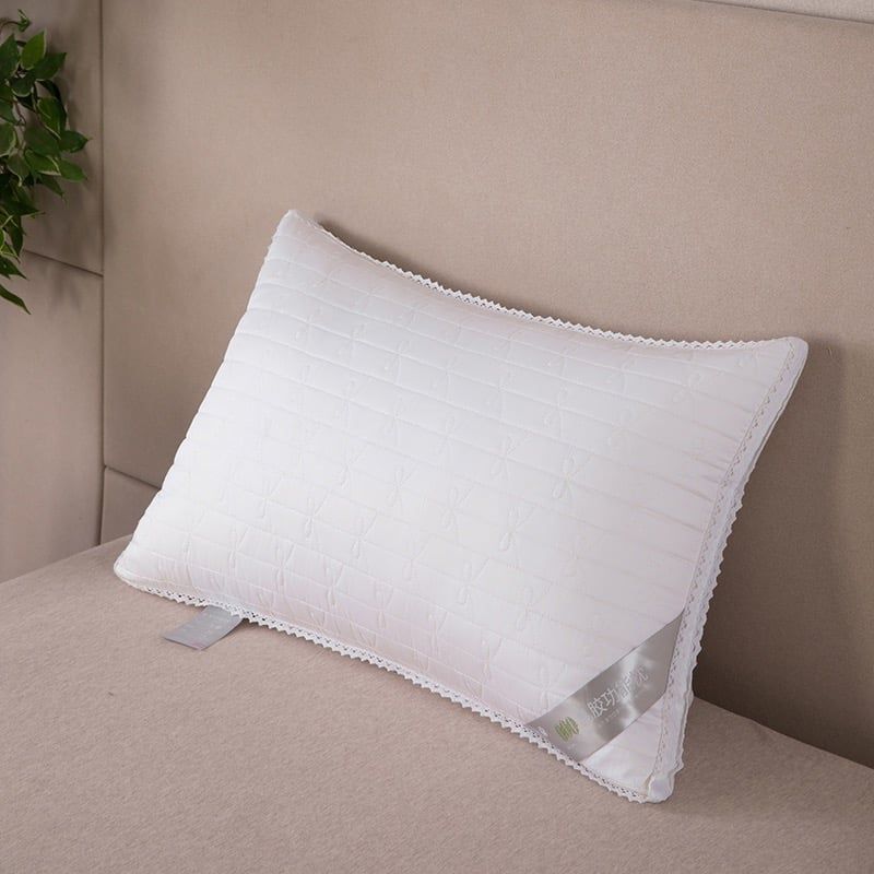 RUỘT GỐI LỤA LÔNG VŨ NHÂN TẠO PROTEIN PILLOW SILK SIZE 48*74CM