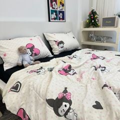 Bộ Chăn Ga Cotton Linen Dành cho bé Hoạ KUMORI ngộ nghĩnh của MARK HOME