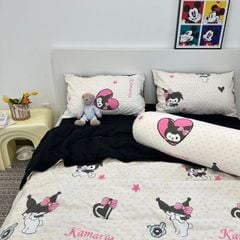Bộ Chăn Ga Cotton Linen Dành cho bé Hoạ KUMORI ngộ nghĩnh của MARK HOME